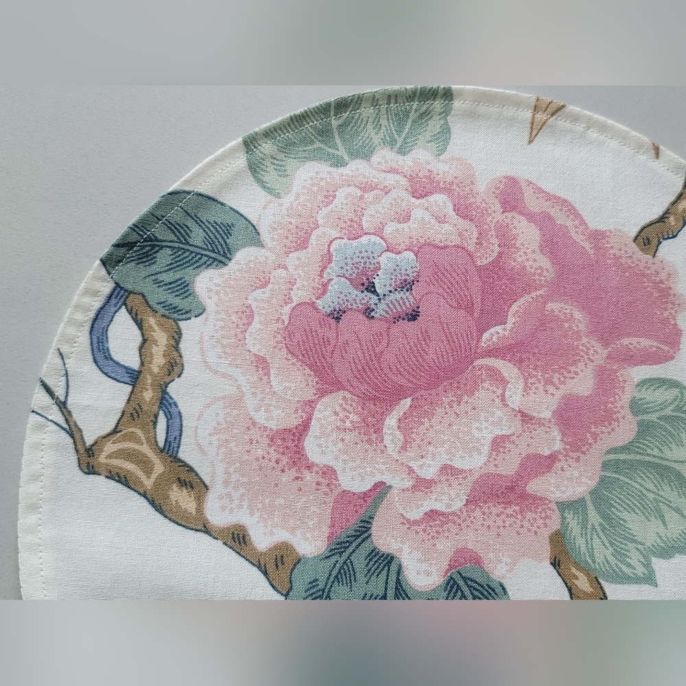 Hand Crafted Floral Doily Candle Mat Set - Picture 7 of 7